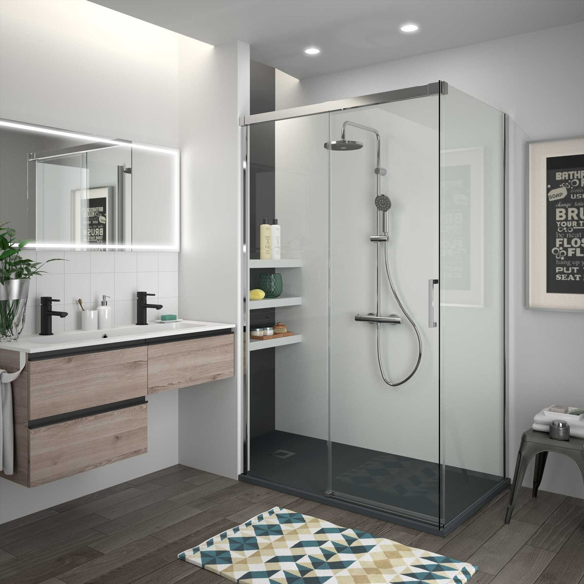 ShowerTrays™ Resin Slate Shower Tray